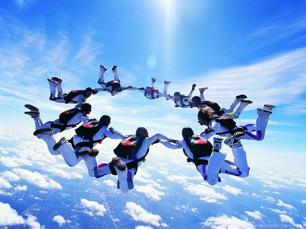 Wallpaper: Skydiving