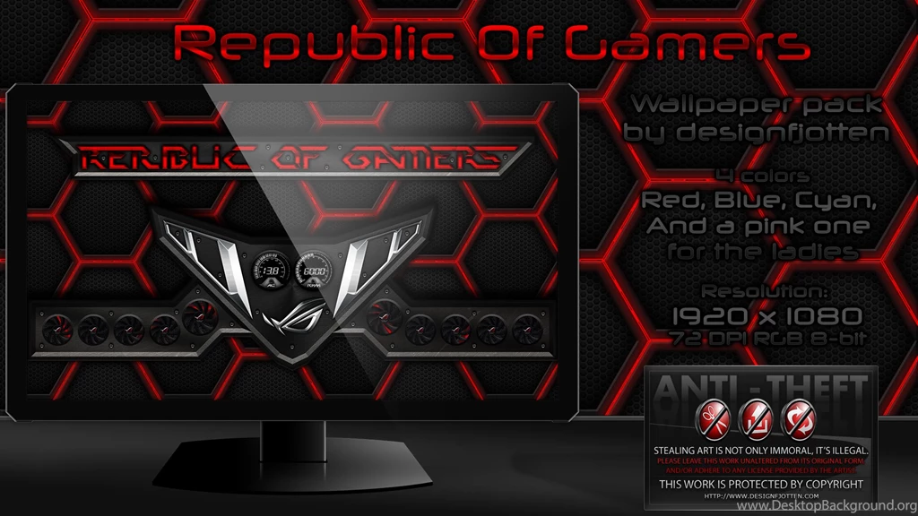 Ripublic Of Gamers Wallpapers Pack By Designfjotten On DeviantArt