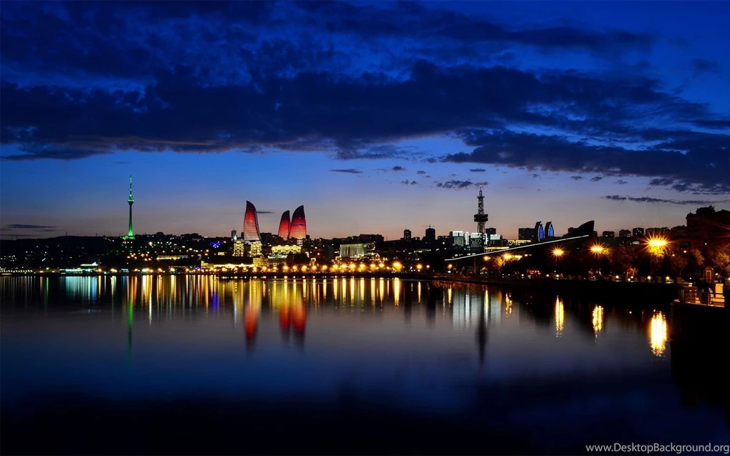 Baku At Night   HD Wallpapers