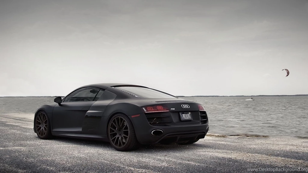 Black Audi R8 1920x1080 Wallpapers HD Widescreen Wallpapers