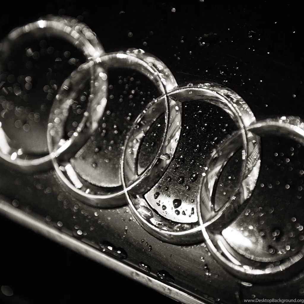 Download Audi Logo In Black & White HD Wallpapers For iPad Mini 2 ...