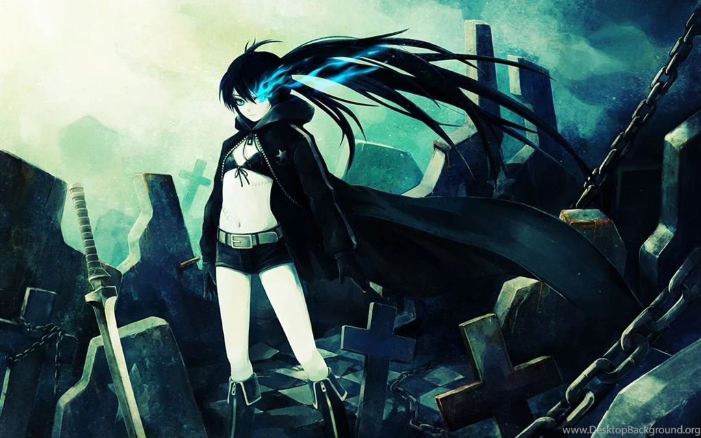 1467 Black Rock Shooter HD Wallpapers