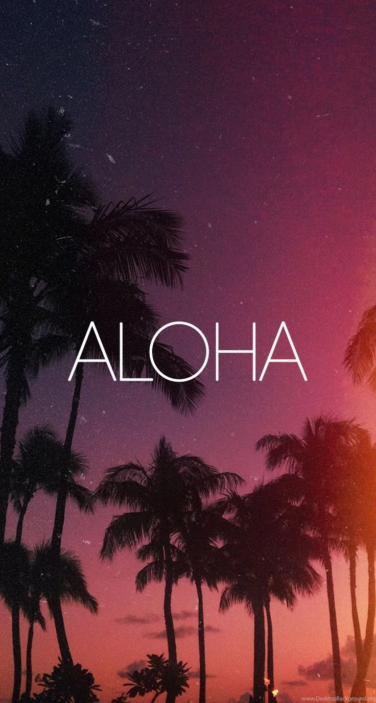 Aloha iPhone 5 Wallpapers