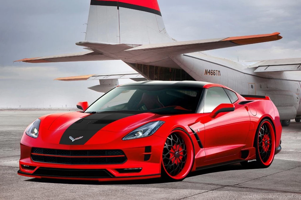 2015 Corvette ZR1 Black HD Desktop