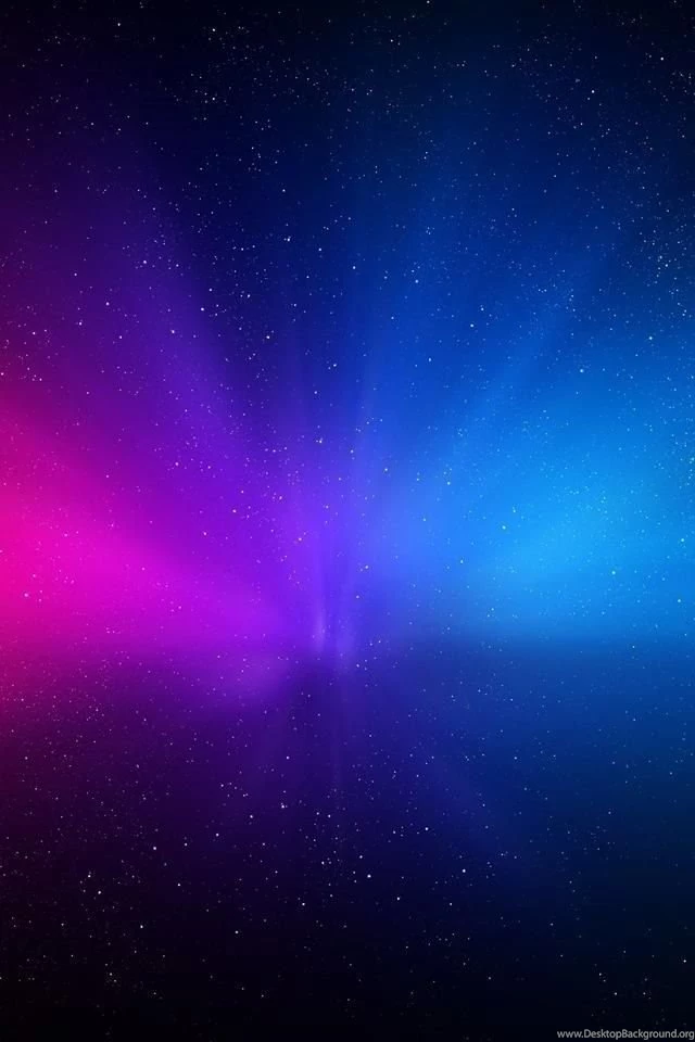 iPhone 4 Wallpapers Blue Red Spacelights