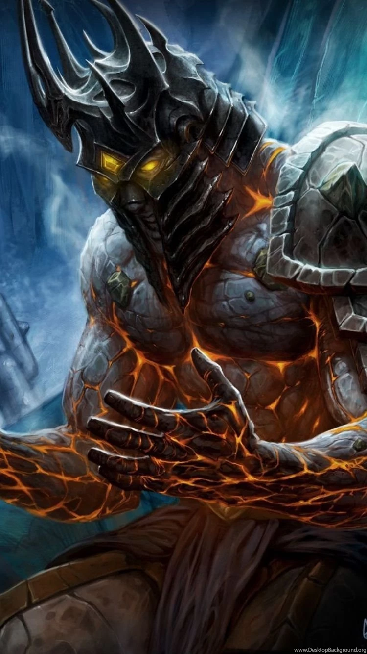 Download Wallpapers 750x1334 World Of Warcraft, Monster, Hands ...