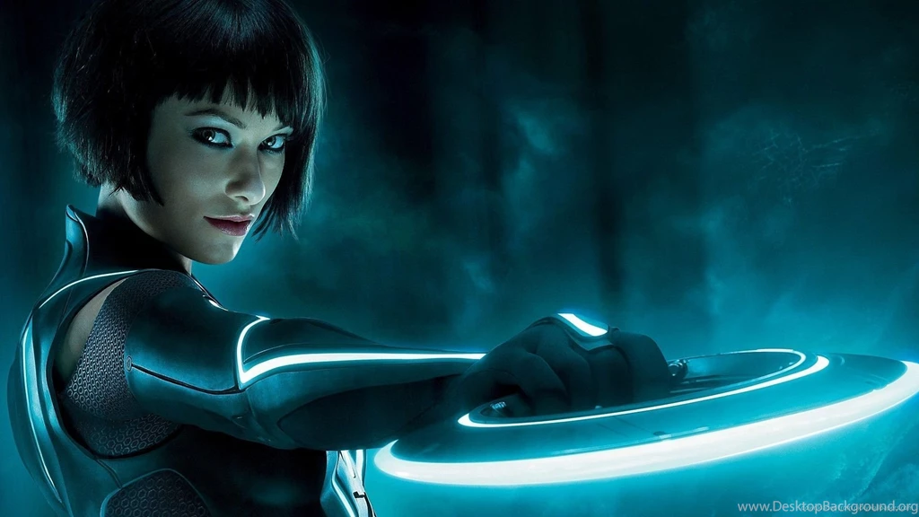 Download 1920x1080 Olivia Wilde In TRON Movie Wallpapers