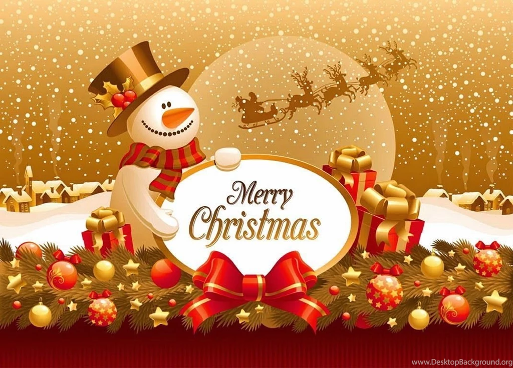 Cute Merry Christmas Backgrounds Full HD 1080p Wallpapers