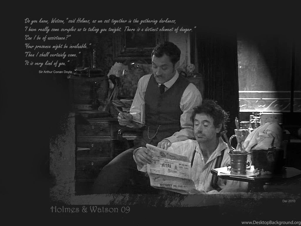 Sherlock Holmes Jude Law And Robert Downey Jr Wallpapers ...