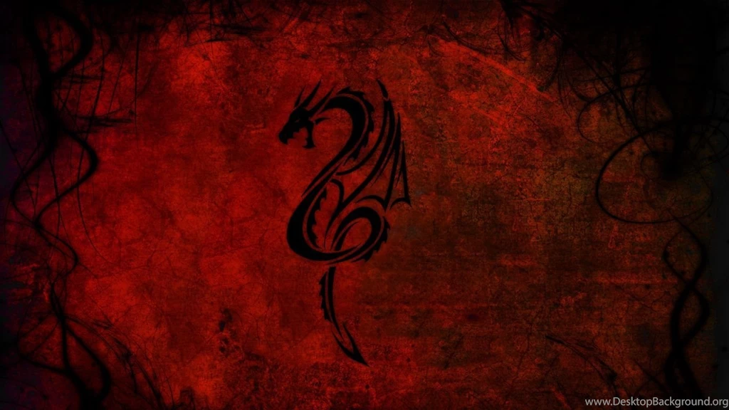HD Backgrounds Red Dragon Art Patterns Design Wallpapers ...