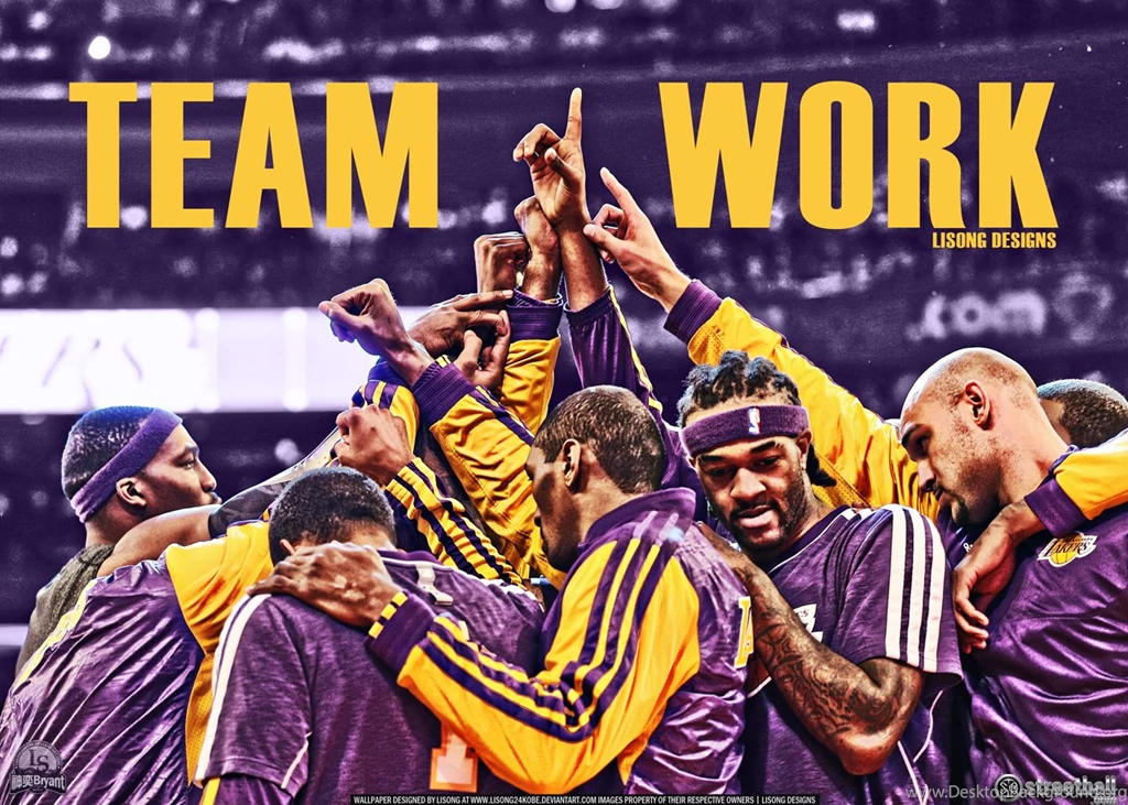 Teamwork LA Lakers NBA Wallpapers Hd