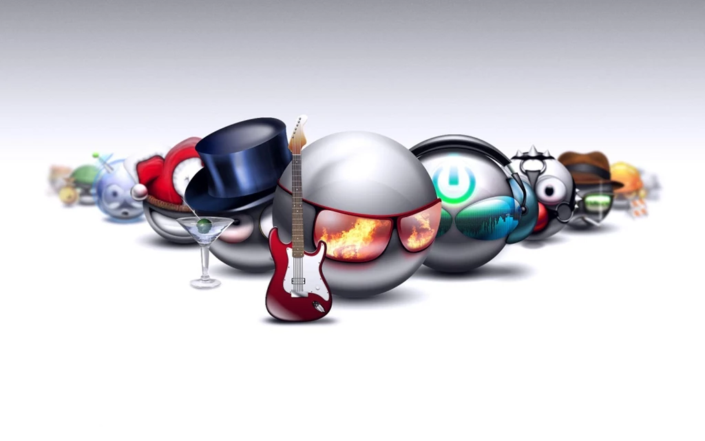 Rocking Smileys Wallpapers
