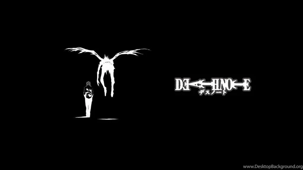 Death Note Black And White Ryuk Yagami Light Anime Wallpapers ...