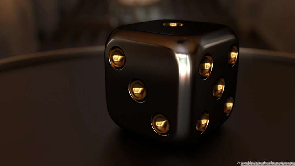 Wallpapers Dice 3d Black And Gold 1920 X 1080 Full Hd 1920 X 1080 ...