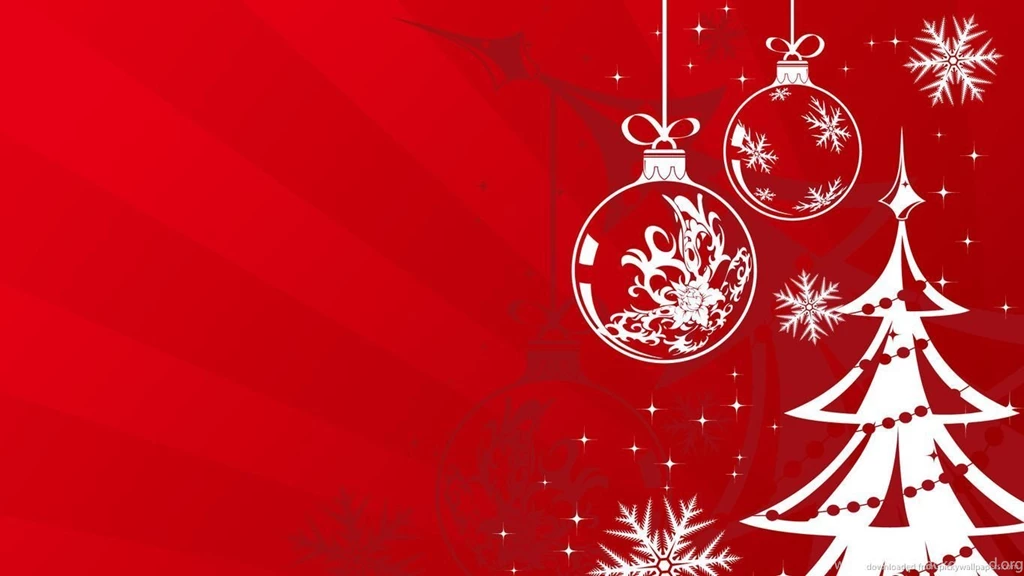 Red And White Christmas Wallpapers