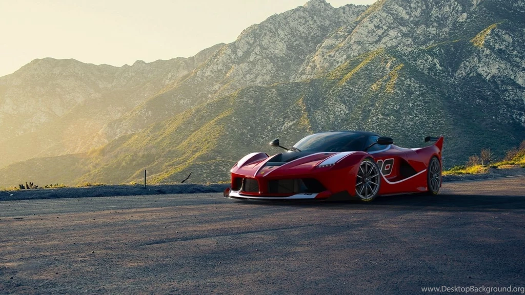 Download Wallpapers 1366x768 Ferrari, Supercar, Sports Car, Red ...