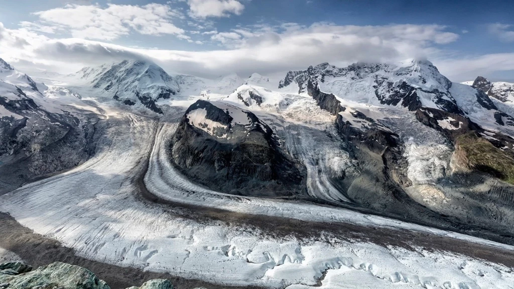 Scenery: Mountains Snow Clouds Desktop Background Images For HD 16 ...