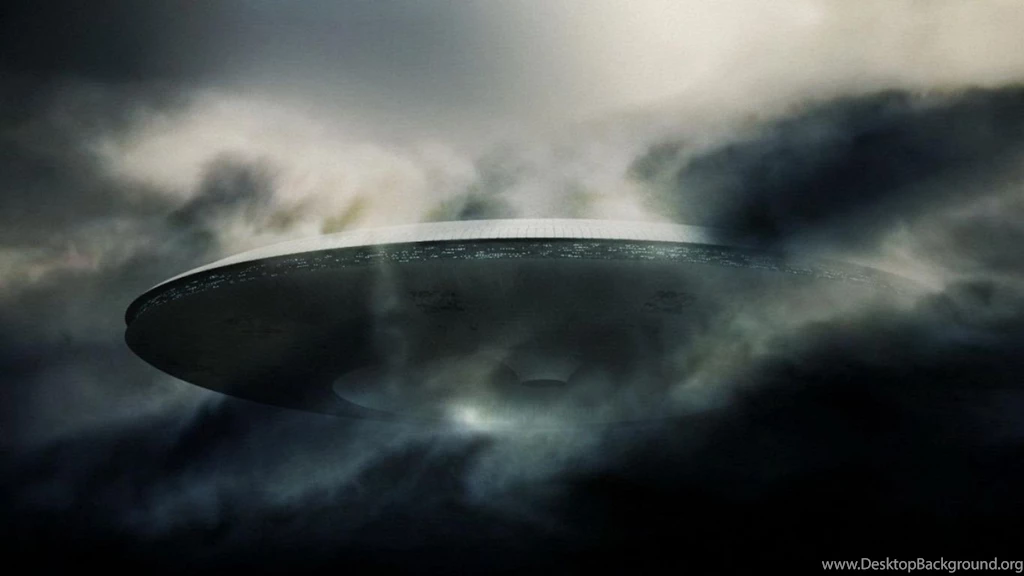 1366x768 Dark UFO Desktop PC And Mac Wallpapers
