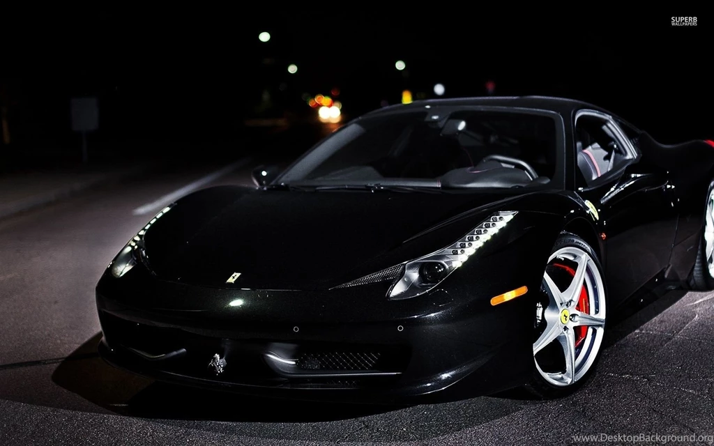Red Ferrari Cars In A Parking Lot Wallpapers Car Wallpapers