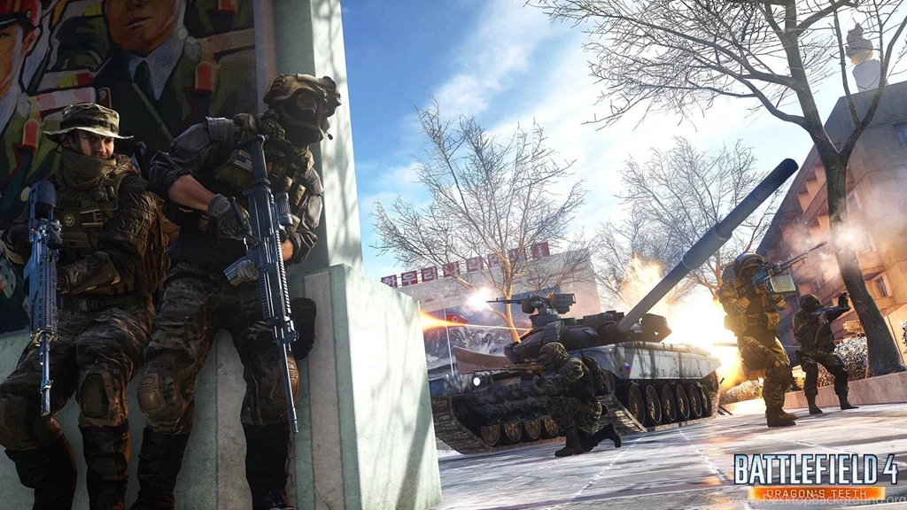 Assault Tank Attack On Propaganda Map, Battlefield 4 Dragon's ...