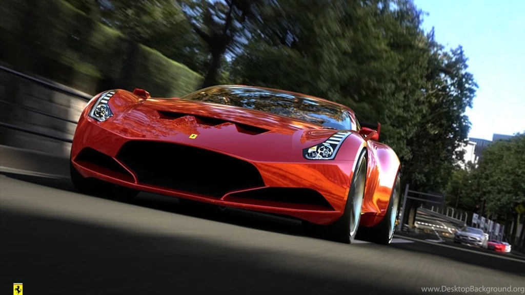 Slideshow Photo: Red ferrari wallpaper 1366x768 1109020