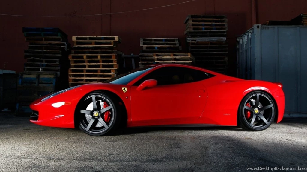 Download Wallpapers 1366x768 Ferrari, 458 Italia, Red, Italy ...
