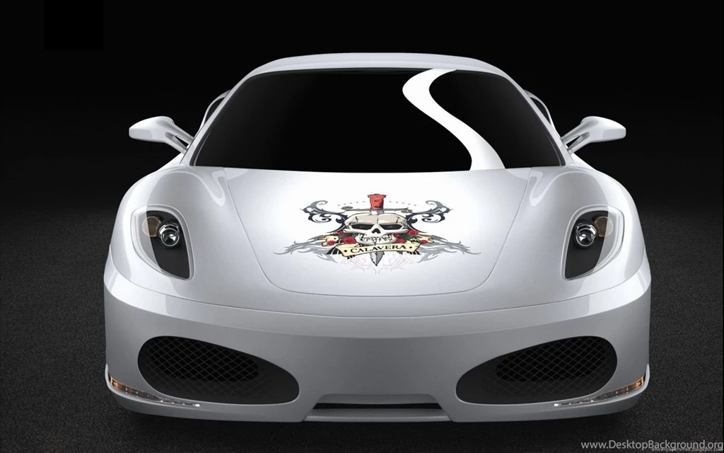 1280x800 Ferrari Calavera Front Full Desktop PC And Mac Wallpapers