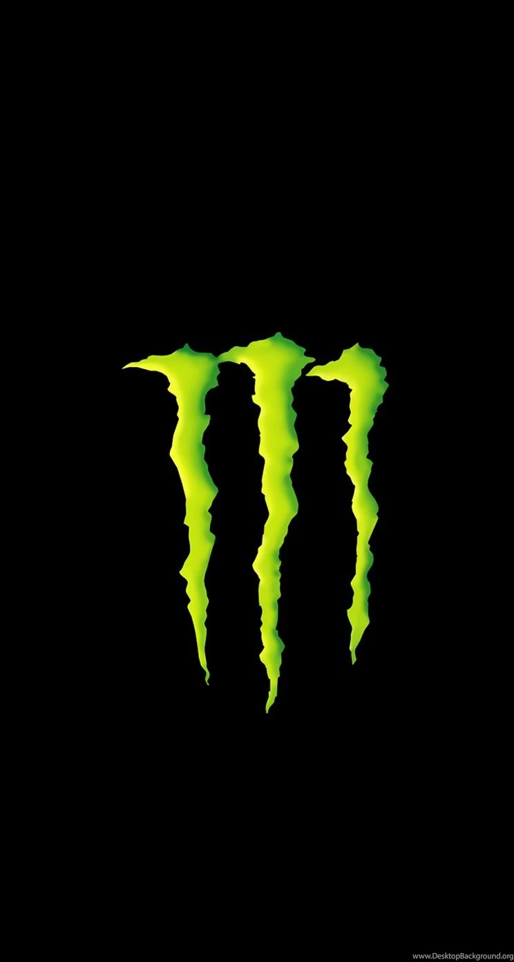Monster Black iPhone 5 Parallax Wallpapers (744x1392)