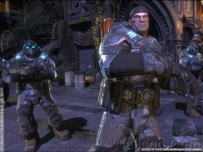 Marcus Fenix Gears Of War Character Wallpapers 5 Wallcoo.net