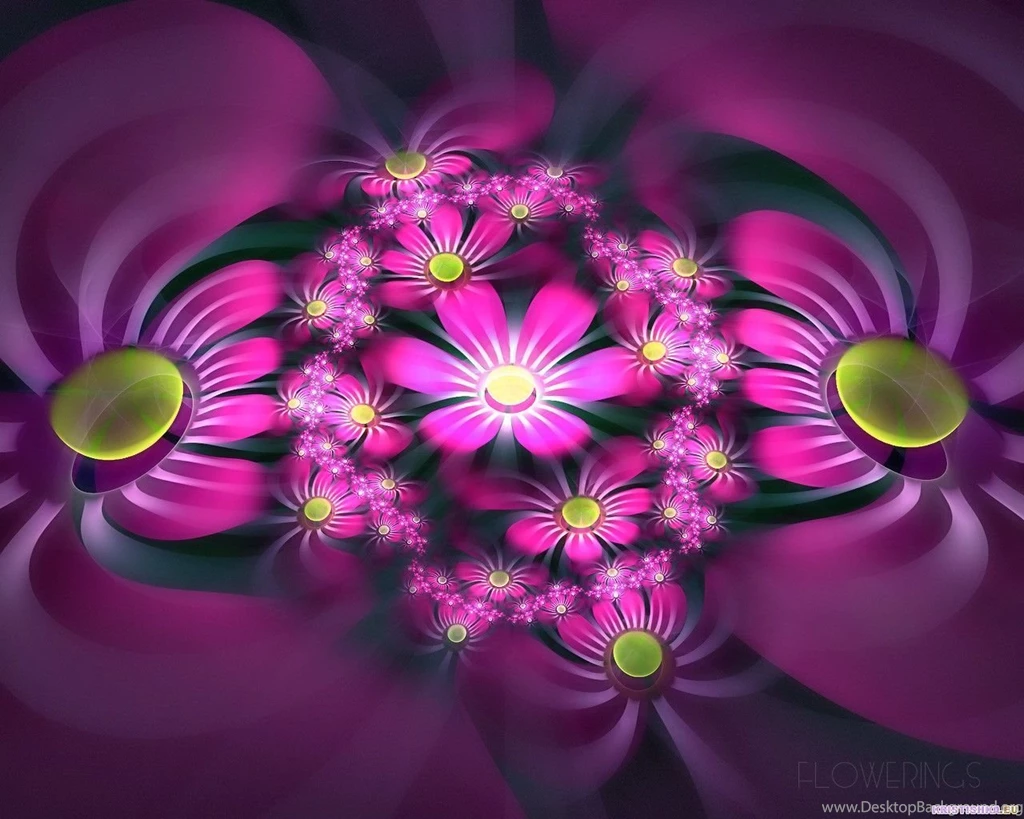 3D Flower Wallpapers   Wallpapers HD Fine