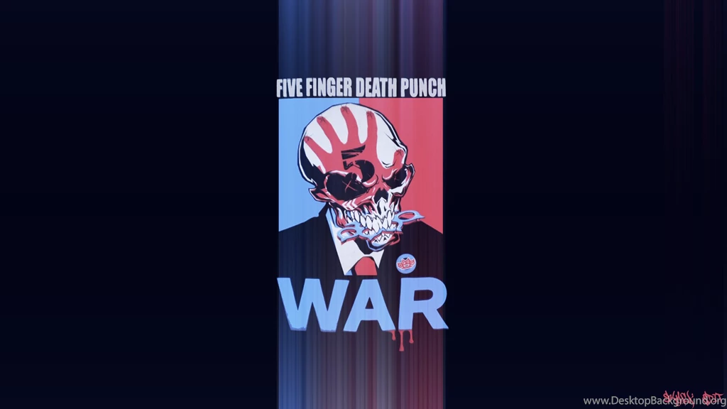 Five Finger Death Punch WAR   Wallpapers Edit By TheSkyFx On DeviantArt