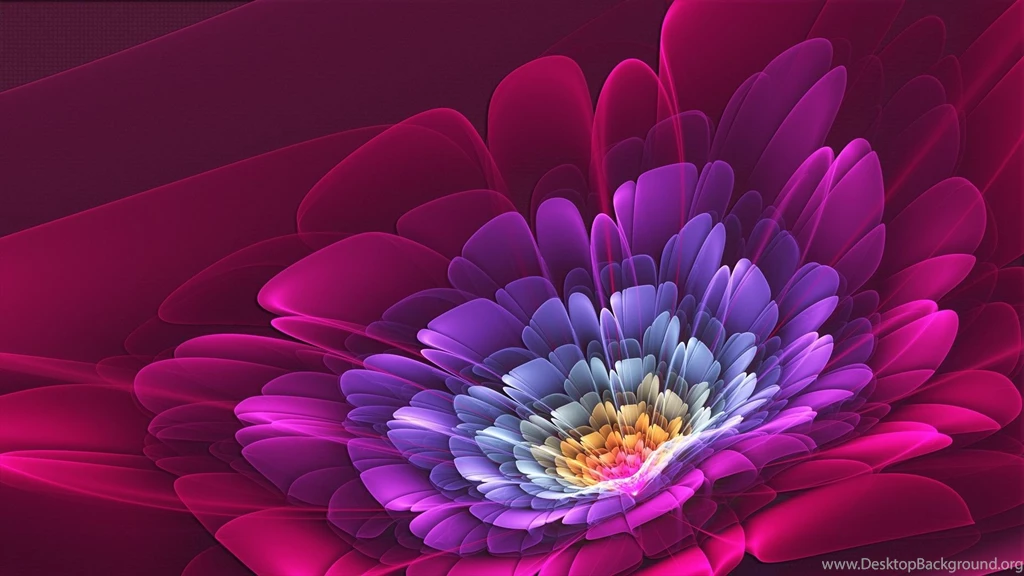 3d Digital Flower Wallpapers
