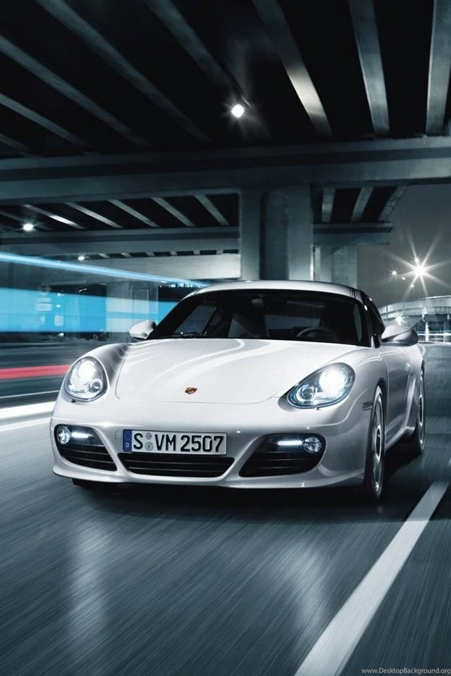 Porsche Cayman Cars iPhone 4s Wallpapers Download