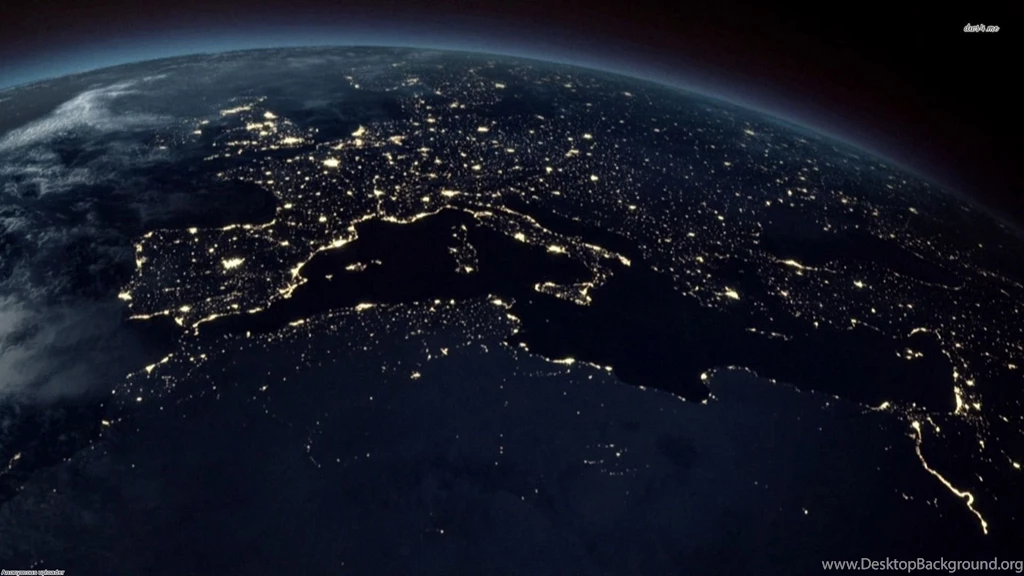 1664 satellite view at night 1920x1080 space wallpapers Wallpapers ...