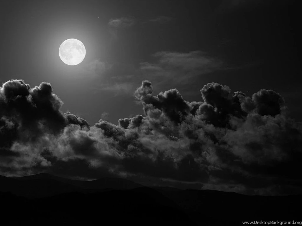 1024x768 Moon Light Black Desktop PC And Mac Wallpapers