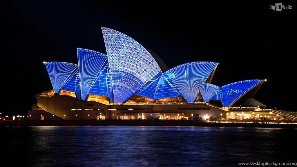 Sydney Opera House At Night