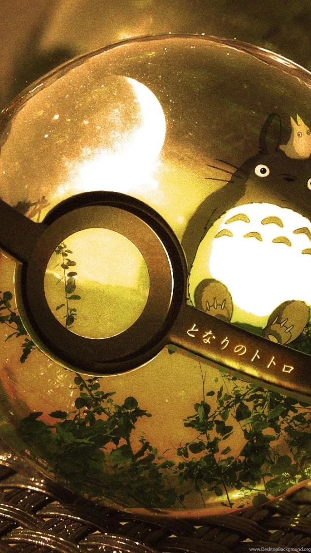 HDscreen: Hayao Miyazaki Poke Balls Pokemon Studio Ghibli Totoro ...