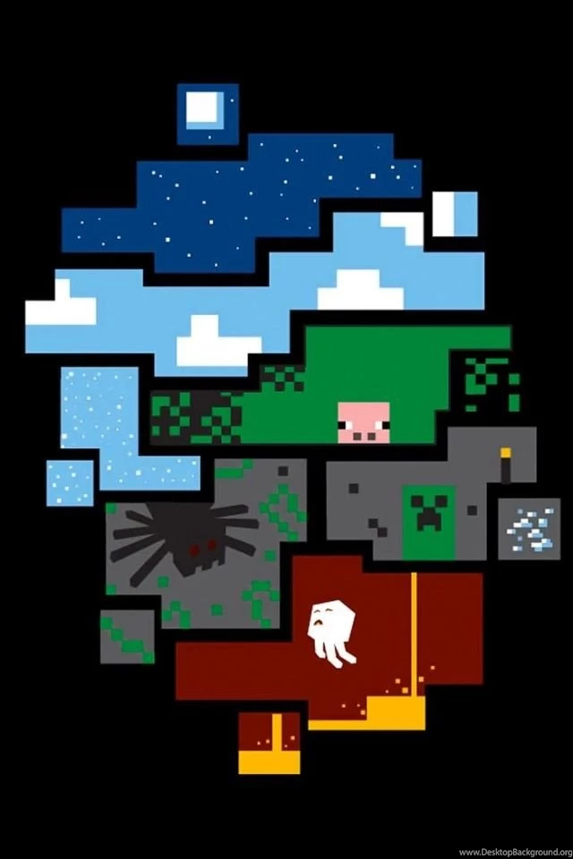 640x960 Minecraft Iphone 4 Wallpapers