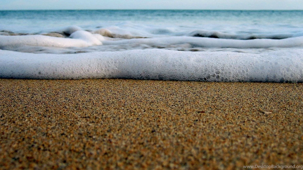 1920x1080 Sand Wave Beach Wallpapers