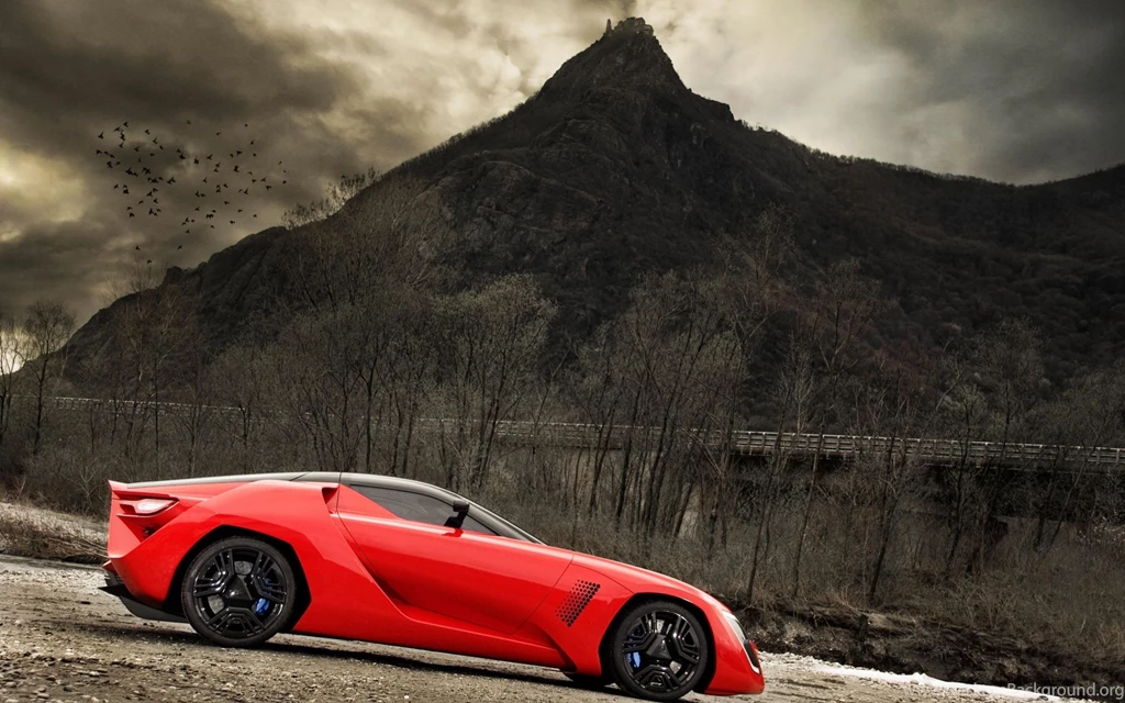 Red Sports Car Mac Wallpapers Download