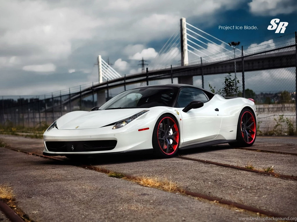 Ferrari 458 Italia White HD Wallpapers Image