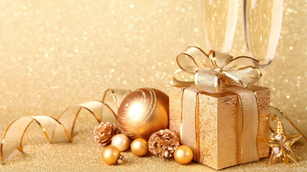 Download Wallpapers 3840x2160 Christmas Toys, Balls, Cones, Gift ...