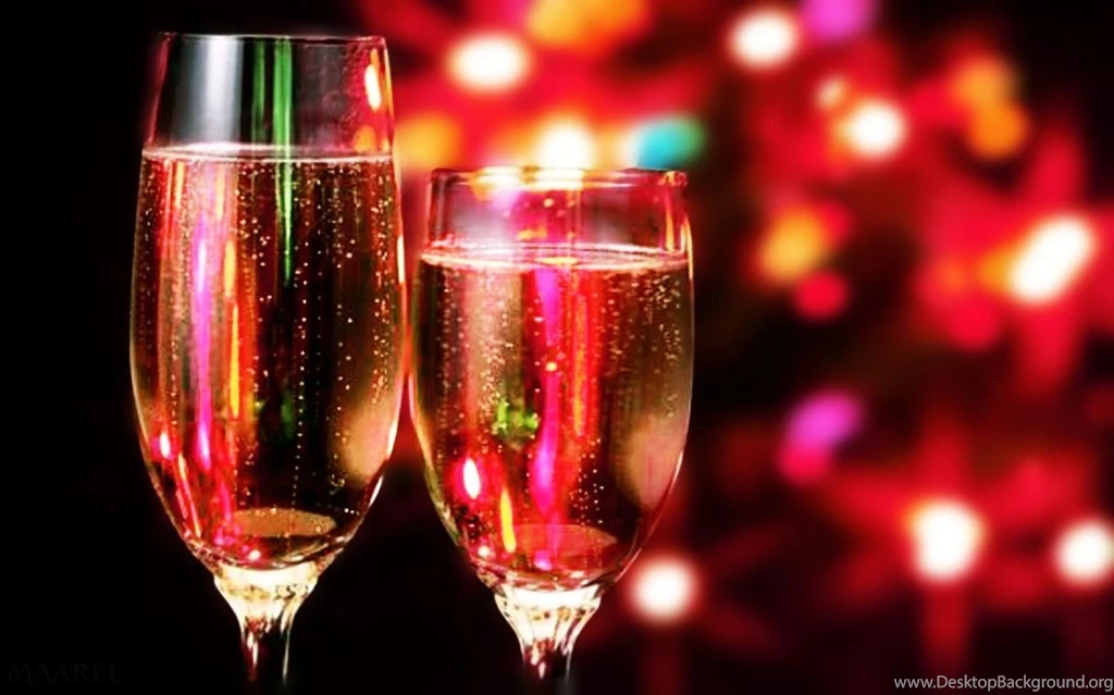 Christmas Champagne Wallpapers
