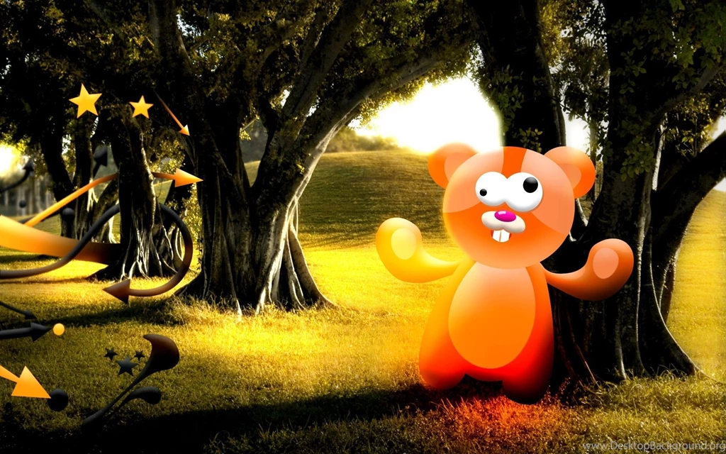 Crazy, Cousin, Background, Scenery, Enkera, Art (