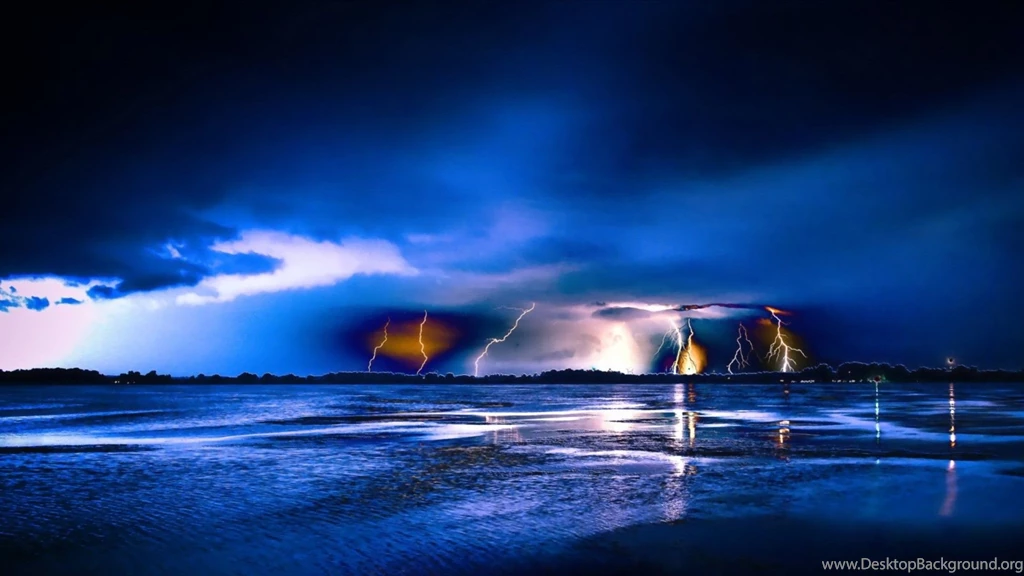 Fantastic Lightning Storm Desktop Backgrounds HD Wallpapers