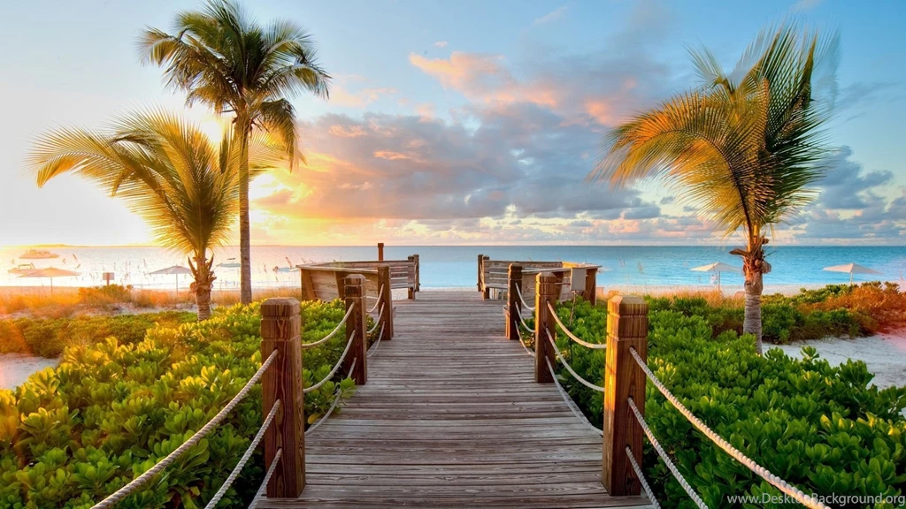 Nature Bridge Beach Image Full HD 29618 Full HD Wallpapers Desktop ...