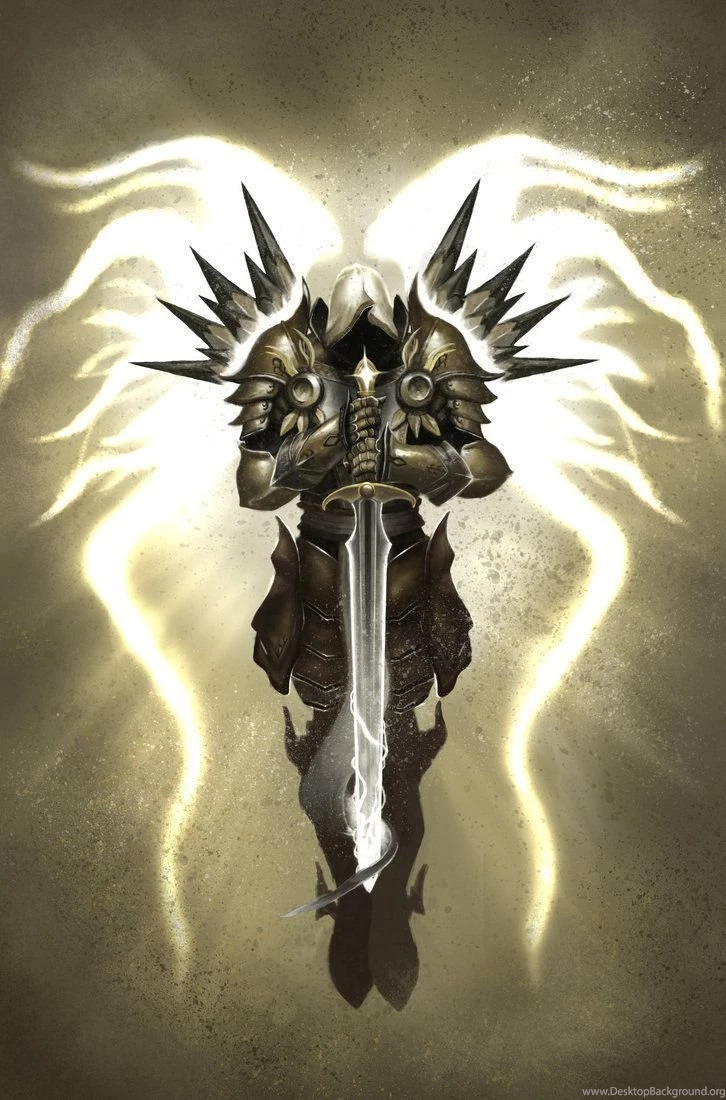 Tyrael, Archangel Of Justice. By ShidiwenBrown On DeviantArt