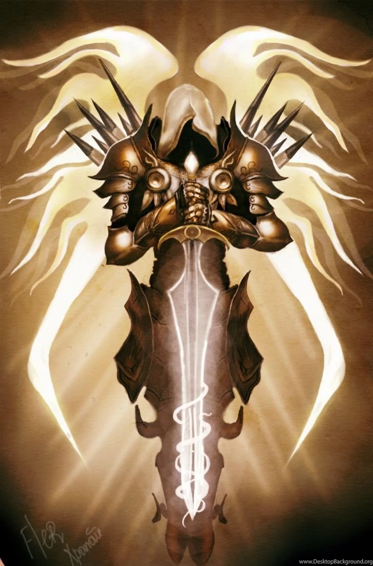 Retrospective Reveal: Archangel Tyrael By Holyknight3000 On DeviantArt