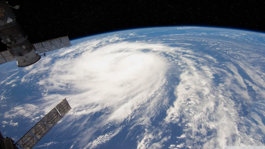 Hurricane From Space View HD Desktop Wallpapers : High Definition ...