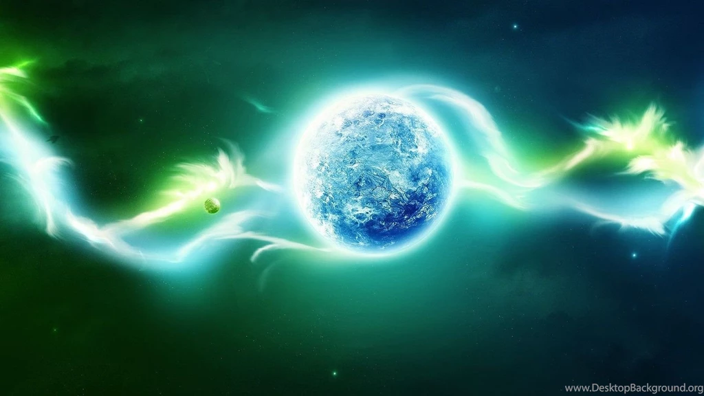 3D Globe Light Desktop Backgrounds